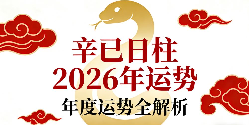 辛巳日柱2026年流年运势如何？​（2026.03.08)