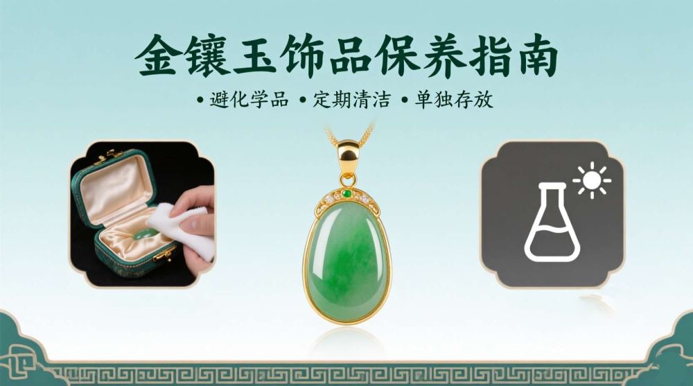 金镶玉饰品平时应该怎么保养？​(2026.5.4)