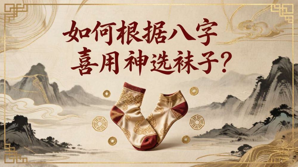 如何根据八字喜用神选袜子？(2026.6.22)